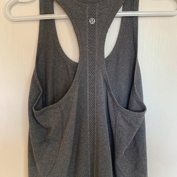 Lululemen, gray tank top, large - Picture 2 of 2